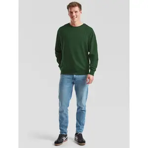 Sweat-shirt raglan léger, merchandising personnalisé - Product Image 4