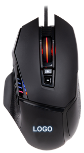 Souris de jeu OEM ODM Mous, conçue pour une utilisation sur ordinateur <span class=keywords><strong>portable</strong></span>, filaire, connexion USB 2,4 GHz, orientation de la main droite, rétroéclairage LED, ergonomique - Product Image 3