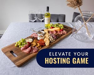 Grandes planches à découper rigides en bois d'acacia Flexible Extra Long Rectangulaire Deli Plate pour <span class=keywords><strong>Fromage</strong></span> Nourriture Viande Partie Utilisation Made Vietnam - Product Image 4