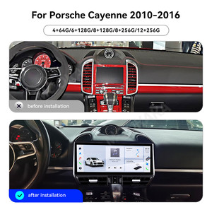 Autoradio Android 12,3 pouces pour Porsche Cayenne 2010-2016, navigation GPS, lecteur multimédia, écran, autoradio, CarPlay sans fil - Product Image 2