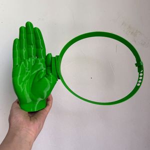 Nouveau chapeau de soleil jaune palmier pour sports de plein air, coiffe créative et amusante en acide polylactique imprimé en 3D, personnalisable - Product Image 3