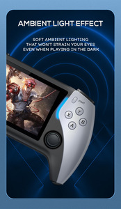 Console de jeu portable <span class=keywords><strong>X17</strong></span> Écran IPS de 4.3 pouces Lecteur de jeu vidéo portable Console de jeu HD - Product Image 4