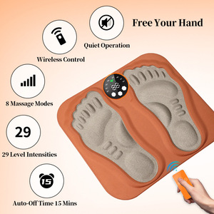 Bantalan kaki pijat Remote Control 3D, alat kecantikan pijat denyut nadi Perawatan Kesehatan <span class=keywords><strong>Meridian</strong></span> - Product Image 5