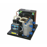 Machine de refroidissement 4HP, petit refroidisseur d'eau pour bain froid et bain de glace