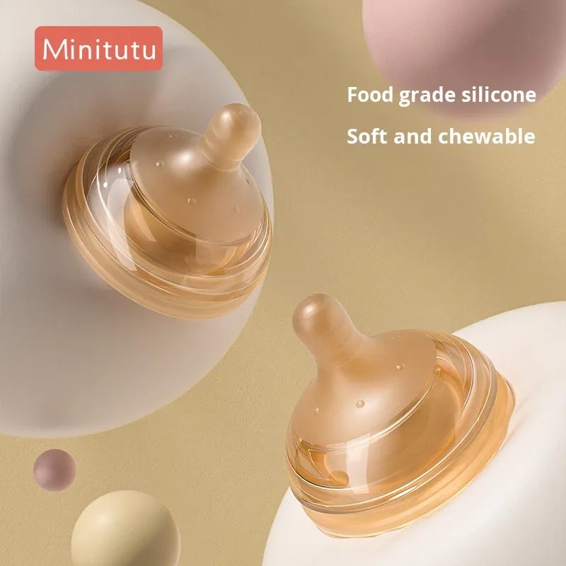 Minitutu High Borosilicate Glass Baby Bottle