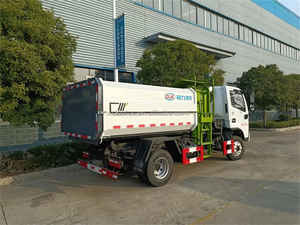 Foton forland รถยก<span class=keywords><strong>3M3</strong></span>ขนาดเล็กแบบมีตะขอลิฟต์ข้างรถตักขยะ12cbm อัดขยะ - Product Image 5