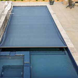 Couverture de <span class=keywords><strong>piscine</strong></span> en PVC personnalisée de haute qualité Water Crown, design carré moderne, imperméable, garantie 1 an, vente directe d'usine - Product Image 5