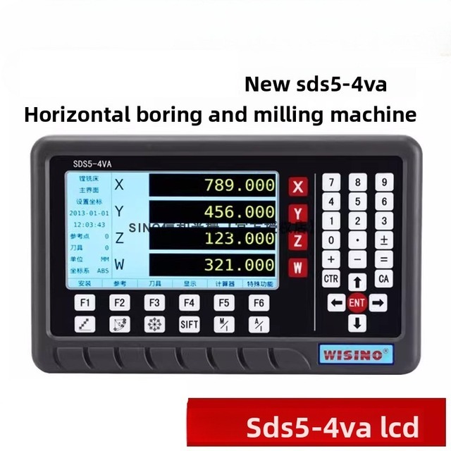 3/4/5axis 5-4VA Ditron Digital Metcal Dro Display With Linear Scale Magnetic Scale Dro for Lathe Machine/milling Machine