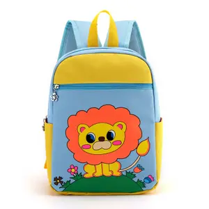 Designer 2-5 yeas desenhos animados crianças mochilas escola, animais crianças mochilas crianças