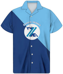 Vente en gros Chemise à col boutonné à manches courtes pour hommes Tatouage tribal polynésien <span class=keywords><strong>floral</strong></span> Design décontracté Plage tropicale pour hommes - Product Image 5