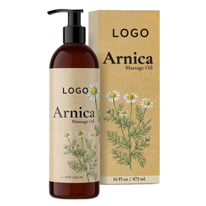 Aceite de Masaje de Árnica con Logotipo Personalizado, Aceite Natural para el Cuidado Corporal con Eucalipto, Limoncillo y Romero para Masajes de <span class=keywords><strong>Spa</strong></span>, Confort Muscular y Articular - Product Image 6