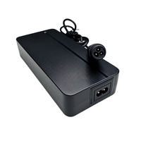 Adaptateur secteur stable 54,6 V 2 A pour trottinette électrique, charge efficace 120 W pour batteries au lithium, connecteur LP16, adaptateur de batterie 48 V