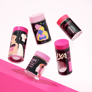 Cấp thực phẩm trẻ em bằng chứng vitamin Viên nang bổ sung chai thuốc container Hồng childproof lọ với cửa sổ - Product Image 2