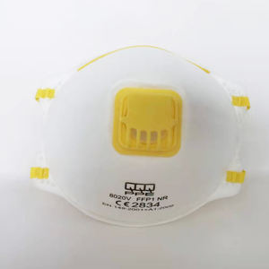 Masker pernapasan pelindung debu Respirator bersertifikat <span class=keywords><strong>FFP1</strong></span> <span class=keywords><strong>EN149</strong></span>:2001 + A1:2009 - Product Image 2