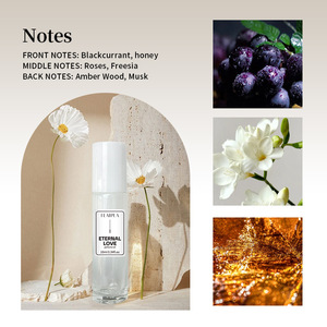 Best-selling women's light perfume oil 10ml gradient <b>bottle</b> for export without alcohol. Perfume with fruity fragrance. - Product Image 3