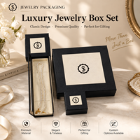 Boîte à anneaux à double porte avec logo personnalisé, boîte cadeau rigide en carton avec insert en faux daim pour bague de mariage ou de fiançailles