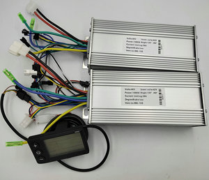 Màn Hình 1LCD + 2 Bộ Điều Khiển BLDC 24V36V48V60V400W-1000W Cho Động Cơ Kép Điều Khiển Xe Điện Xe Máy Xe Trượt Tuyết ATV Ba Bánh - Product Image 2