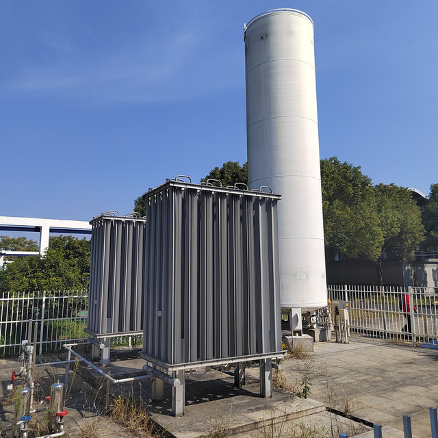 Liquid Oxygen Nitrogen Argon LNG Storage Vaporizer System PLC Pump Remote Control Safety Energy Steel 10-50m3