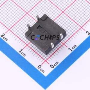 TSA12110-090B512BA Tactile Switch Through hole-4P,11.7x11.5mm Switch Single Pole Single Throw Rectangle Button 2.8N 11.7mm - Product Image 2