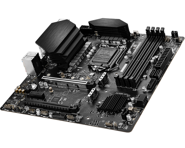 Refurbished Gaming Motherboard MS1 Z490M-S01 4xDDR4 DIMM LGA 1200 Support I10 Processor