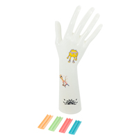 Chicle de Goma con Sabor a Frutas y Pegatina de Tatuaje Temporal, Caramelos Masticables de Sabores Variados, Bolsa a Granel para Recuerdos de Fiesta Infantil