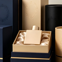 Boîte en papier personnalisée pour emballage de parfum, logo personnalisé, cadeau premium pour le Ramadan