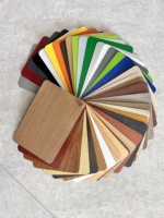 Panneau mural en aluminium massif avec revêtement PVDF à grain de bois moderne, taille personnalisée pour la façade des bâtiments de villas et d'hôtels