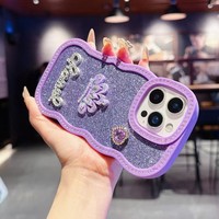 Coque de téléphone en silicone gel antichoc avec motif de couronne scintillante pour Tecno Spark Go 1 2 3 Spark 7/40 Pro Camon 50 Pro Diamond Big Wave