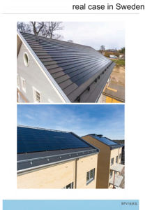 Montaje <span class=keywords><strong>de</strong></span> techo <span class=keywords><strong>de</strong></span> teja solar fotovoltaica - Product Image 6