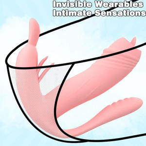 Powerful 10-Mode Remote <b>Control</b> 3-in-1 Outdoor Wearable Mini Realistic Adult Couples Clitoris <b>Vibrator</b> Toy for Women - Product Image 4