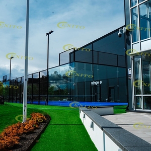 Campo da Padel Panoramico APEX Senza Angoli, con Erba Artificiale PU Rivestita di Taiwan, Installazione Disponibile - Product Image 2