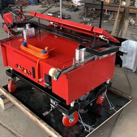 Machine à enduire les murs électrique pour la construction, machine à projeter la plâtre pour murs intérieurs et extérieurs