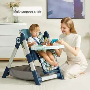 Cadeira de alimentação para bebês, cadeira alta com cinto de segurança ajustável, cadeira alta para alimentação de bebês e mesa para alimentação