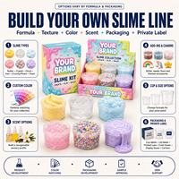 Kit para Hacer Slime, Slime Transparente con Cubos de Gelatina, Venta al por Mayor, OEM, ODM, Personalizado, Marca Privada, Proveedor Directo de Fábrica