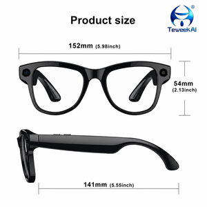 Gafas con Cámara IA con Aplicación OneAI, Compatibles con Android e iOS, Sistema RTOS Linux, Kit al por Mayor, Set Pro Max, Paquete de Suministro - Product Image 4