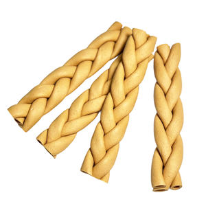 Friandises pour chiens Pal's Delight 6" saveur lait, en forme de tresse, 4 unités, 160g, riches en protéines, faciles à digérer, sans peau de bœuf, enrichies en vitamines et minéraux, en peau de porc - Product Image 1