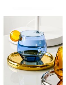 Hot Sale High Appearance Level Light Luxury Latte Cup and Saucer Set High-grade Exquisite English Afternoon Tea Tea Set - Product Image 5