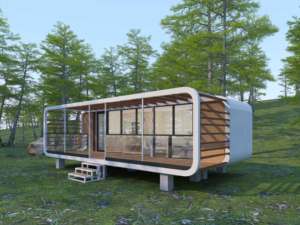 Structure Gonflable en Acier Régulée pour Environnements Extrêmes – Villa <span class=keywords><strong>de</strong></span> Luxe, Hôtel, Locations Vacances, Cuisine Complète, <span class=keywords><strong>Salle</strong></span> <span class=keywords><strong>de</strong></span> Bain Moderne - Product Image 2