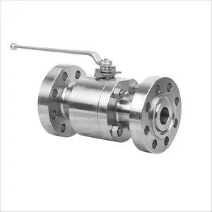 Alloy Steel Ball Valve Flange Type Hard Seal Manual High Pressure Fixed Hastelloy Monel Inconel Ball Valve