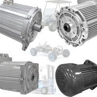 Motor Brushless 72V Kecepatan Tinggi 3000W hingga 20000W 15HP dan 3000 hingga 7000 RPM 20 hingga 85 Nm untuk EV PMSM IE5 Hairpin Winding