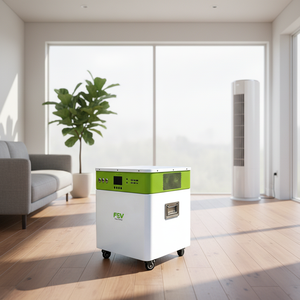 Estación de Energía Solar Móvil con Ruedas Integradas, Batería de Iones de Litio de 4KWH, Batería de Fosfato de Hierro y Litio de 3KW - Product Image 6