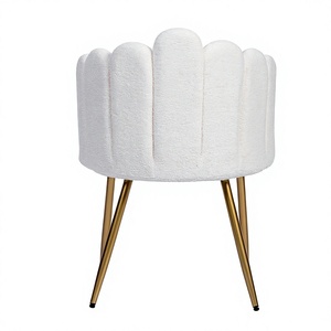 VANBOW <span class=keywords><strong>Fauteuil</strong></span> d'appoint rembourré en tissu de velours d'hôtel avec pieds en métal - Product Image 6
