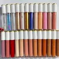 2021 nouvelle arrivée 25 couleur brillant à lèvres étanche antiadhésive tasse Labial Glair rouge à lèvres décoration soins de beauté