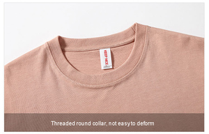 Heavyweight Unisex Black Blank Plain Custom Men Oversized Streetwear Graphic T Shirts Cotton T-shirts for Men - Product Image 6