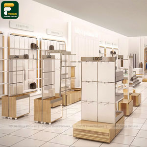 Moderno Exhibidor de Ropa para Minoristas, Estante Flotante, Armario Colgante para Prendas, Módulo de Pared Decorativa - Product Image 4