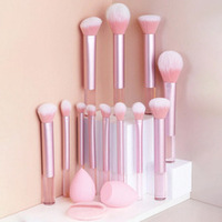 Beautetools Vegan Luxury High End Quality Private Label Pro Customize 12Pcs Ensemble de pinceaux de maquillage pour femmes