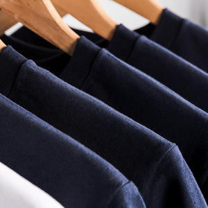 T-shirts vierges unisexes LMT2006 personnalisés en coton 100% 230GSM, coupe classique, faible MOQ, OEM, pour hommes, vente en gros - Product Image 6