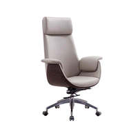 Chaise de bureau en mousse haute densité avec base métallique pivotante et réglable en hauteur pour bureau privé et salle d'étude – Vente en gros