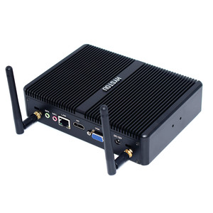 Mini PC sin ventilador N3160 4GB 64GB Micro computadora de escritorio Dual Lan Mini PC - Product Image 1