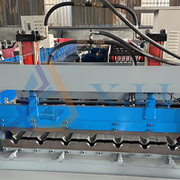Máquina Automática de Alta Velocidad para Doblar Láminas de Hierro Corrugado, Máquina para Techos Curvos con Costuras Visibles